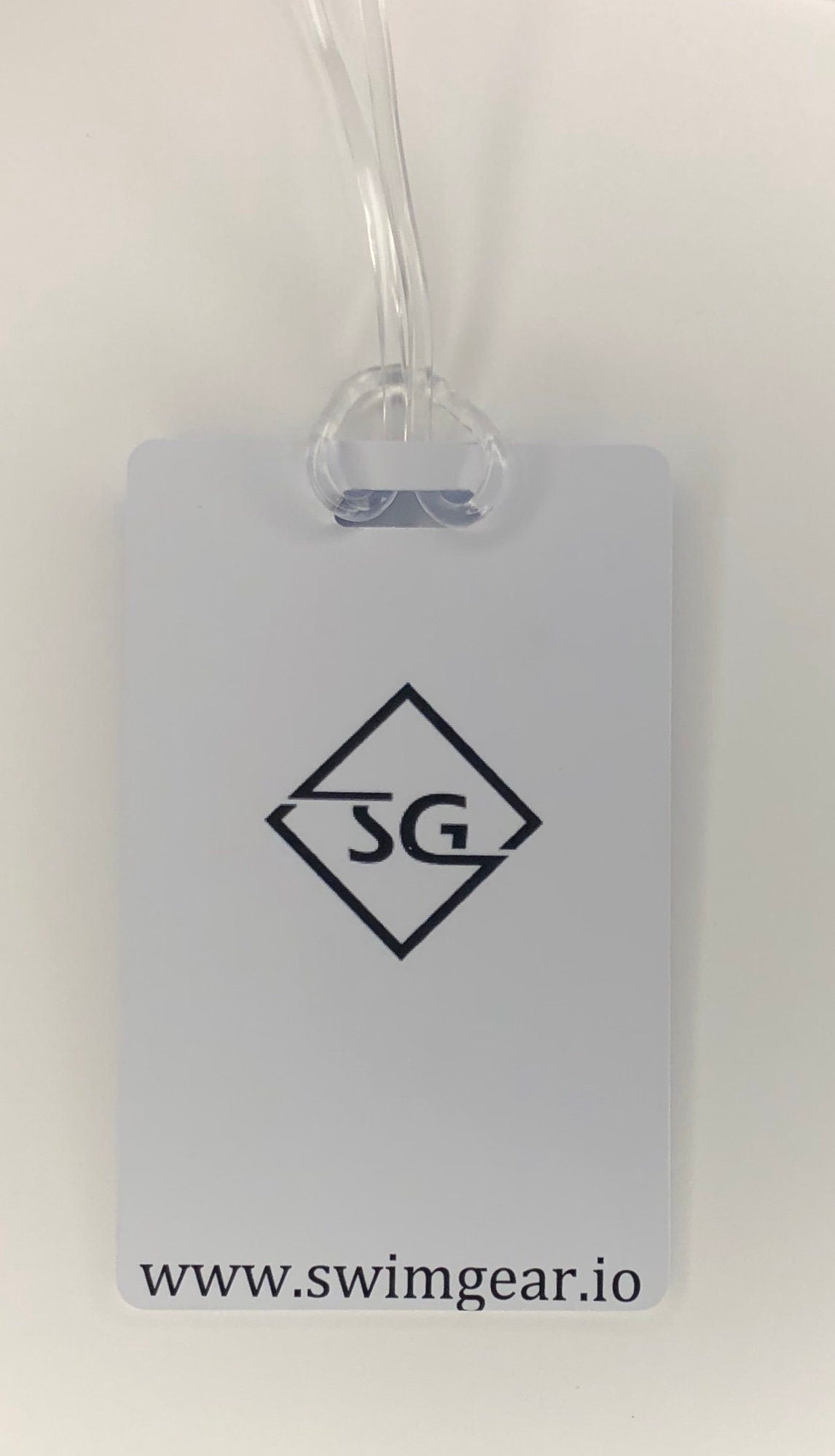 Swim Bag Tag. Customizable. Waterproof. Made in USA.  TOP SELLER