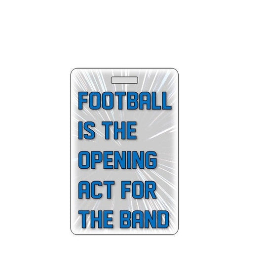 Marching Band Bag Tag.  Customizable.