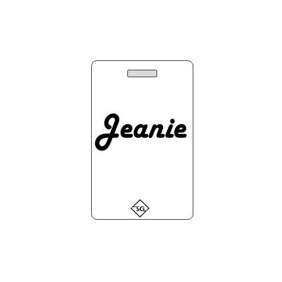 Dance Bag Tag. Customizable. Waterproof. Made in USA.  TOP SELLER