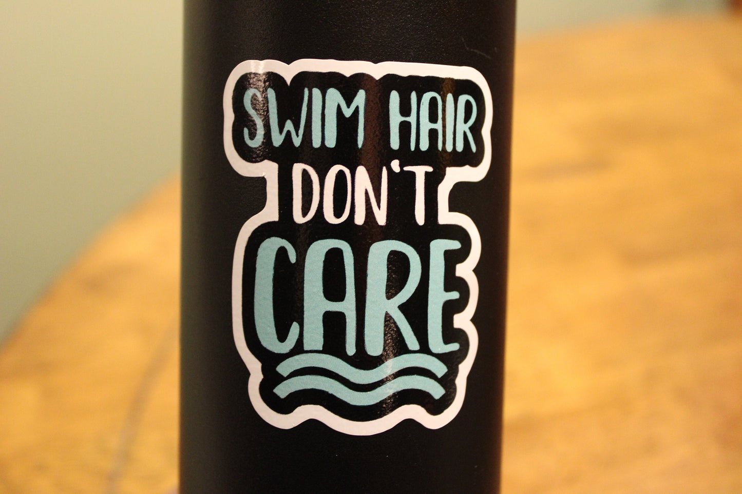 Fun Swimmer Vinyl Sticker.  Waterproof & Laminated. Sticker Decal for Water Bottles, Laptop, Car. Upgraded Shipping on 5+ ordered