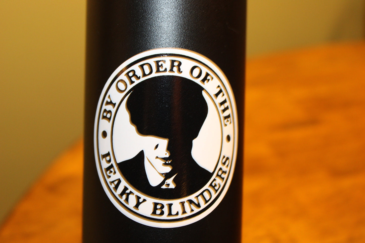 Fun Vinyl Sticker - Peaky Blinders.  Waterproof & Laminated. Sticker Decal for Water Bottles, Laptop, Car. Upgraded Shipping on 5+ ordered
