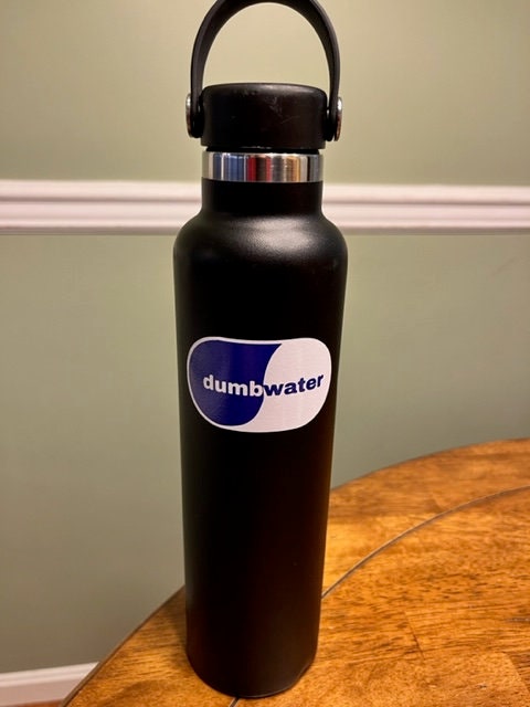 Fun Vinyl Sticker - Smart Water.  Waterproof & Laminated. Sticker Decal for Water Bottles, Laptop, Car. Upgraded Shipping on 5+ ordered
