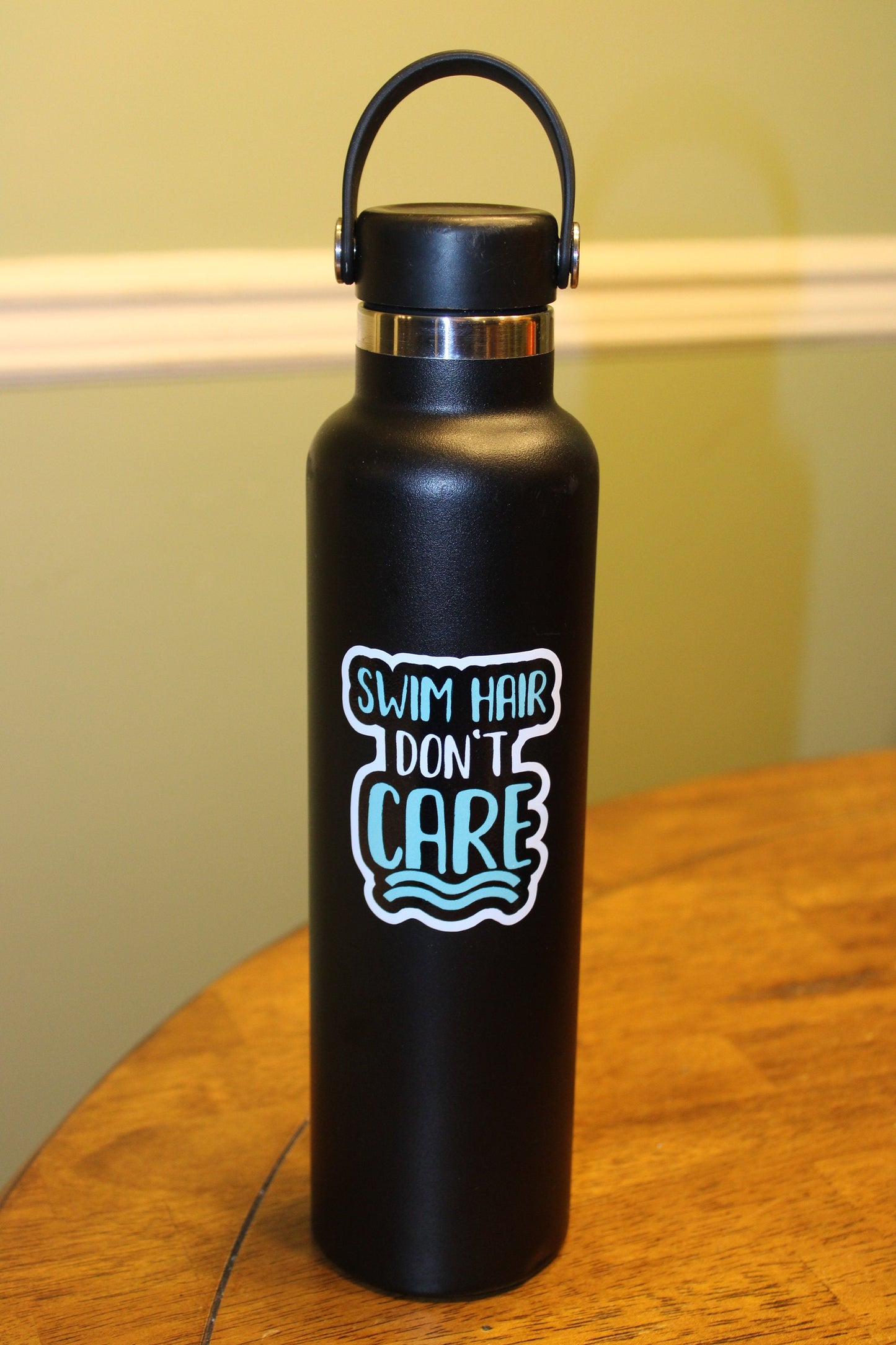 Fun Swimmer Vinyl Sticker.  Waterproof & Laminated. Sticker Decal for Water Bottles, Laptop, Car. Upgraded Shipping on 5+ ordered