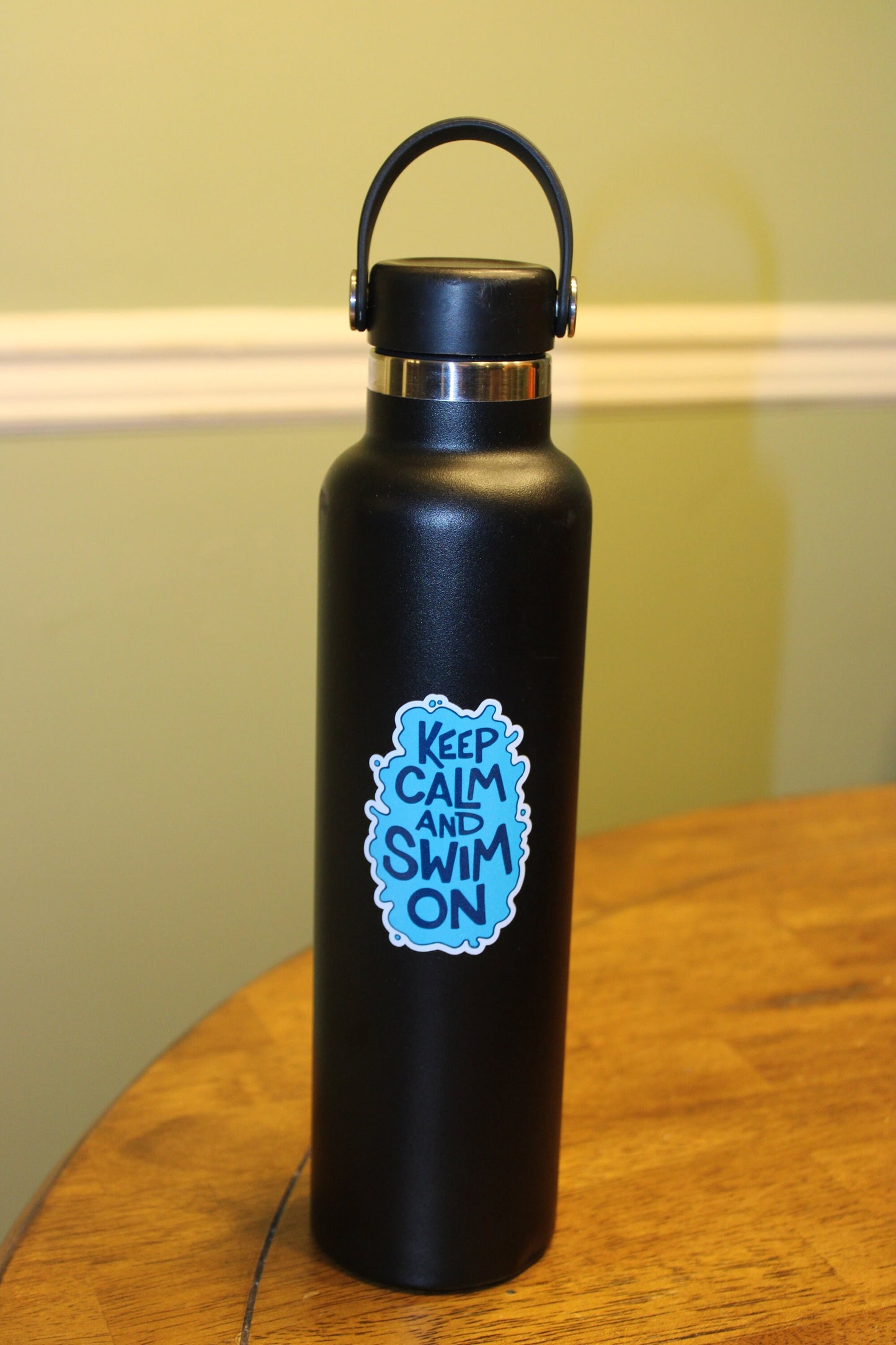 Fun Vinyl Sticker - Swimmer. Waterproof & Laminated. Sticker Decal for Water Bottles, Laptop, Car. Upgraded Shipping on 5+ ordered