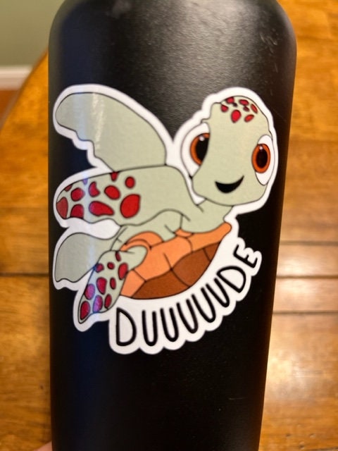 Vinyl Sticker- Crush. Waterproof & Laminated. Sticker Decal for Water Bottles, Laptop, Car. Upgraded Shipping on 5+ ordered