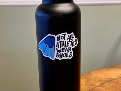 Fun Vinyl Sticker - Swim Sticker.  Waterproof & Laminated. Sticker Decal for Water Bottles, Laptop, Car. Upgraded Shipping on 5+ ordered