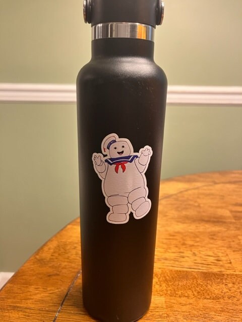 Fun Vinyl Sticker - Ghostbusters. Waterproof & Laminated. Sticker Decal for Water Bottles, Laptop, Car. Upgraded Shipping on 5+ ordered