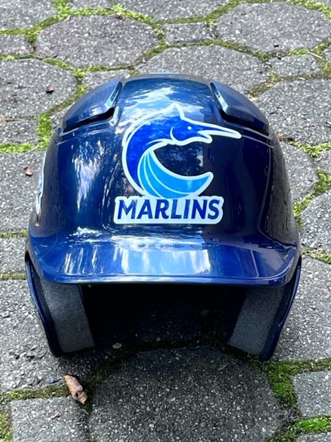 Custom Team Decals for Football, Baseball, or Softball Helmets. Minimum order quantity is 10