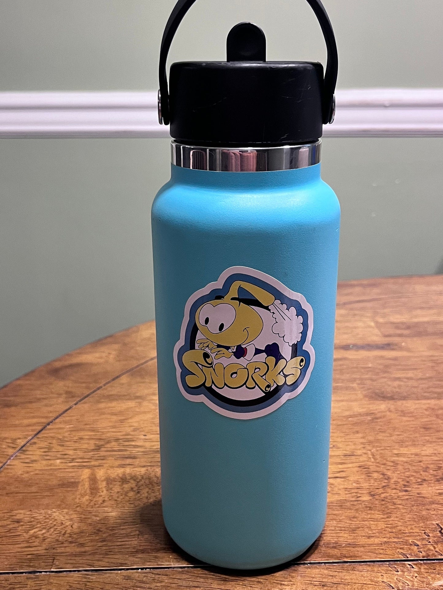 Fun Vinyl Sticker - snorks.  Waterproof & Laminated. Sticker Decal for Water Bottles, Laptop, Car. Upgraded Shipping on 5+ ordered